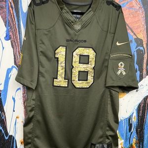 Denver Broncos Peyton Manning Salute to Service Camo Jersey Large
